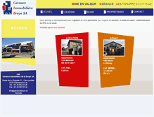 Tablet Screenshot of gerancebroye.ch